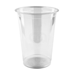 Pahar Unică Folosință Băuturi Reci PET 400 ml D-95 Set 50 Bucăți