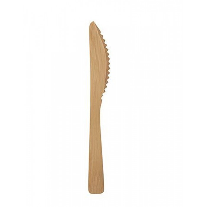 PapStar Ножи Oдноразовые Бамбук 50 шт 17 см