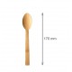 PapStar Spoons Disposable Bamboo 50 pcs 17 cm