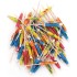 Decorative Wooden Umbrellas Toothpicks 5 Colors 144 pcs 10 cm