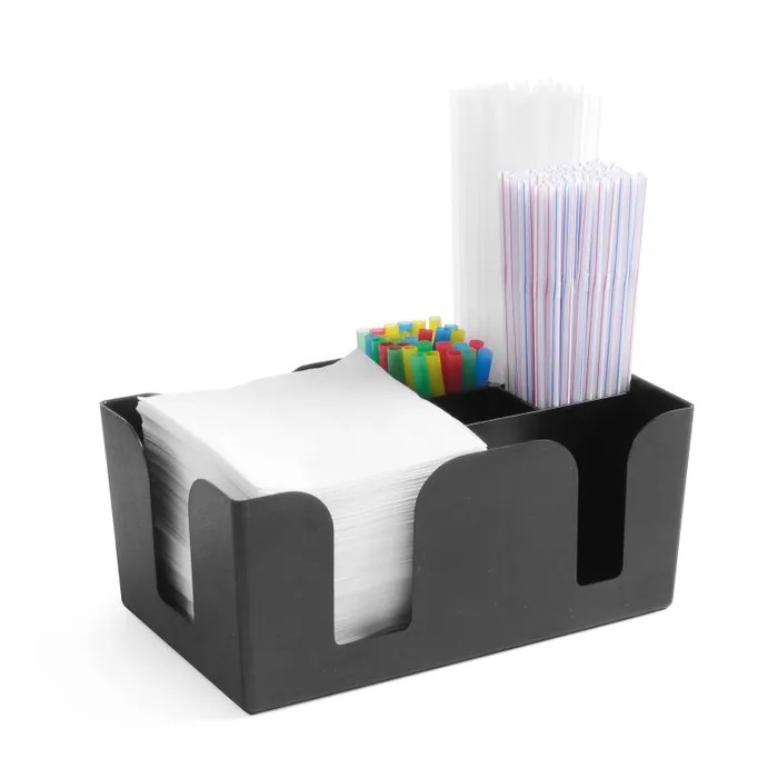 WAS Bar Caddy cu 6 Compartimente – Organizator Practic pentru Baruri