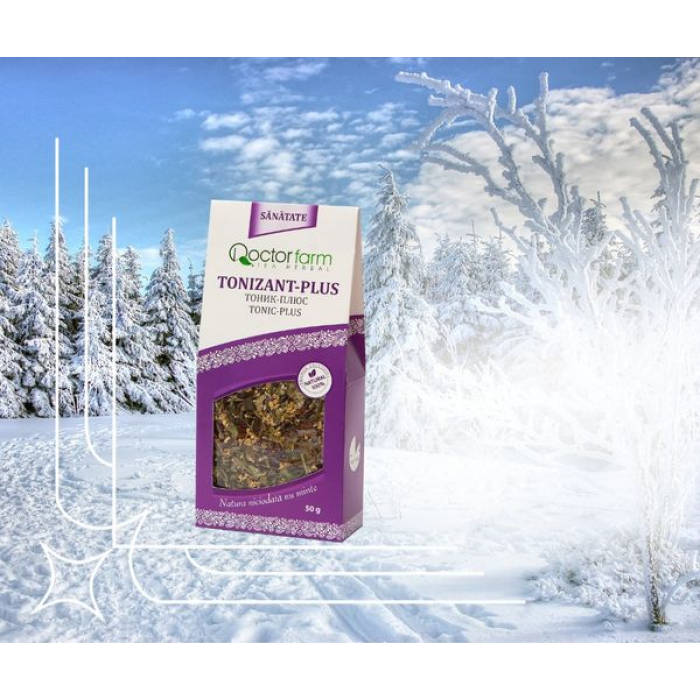 Doctor-Farm Tonizant-Plus 50 g Ceai Verde cu Plante