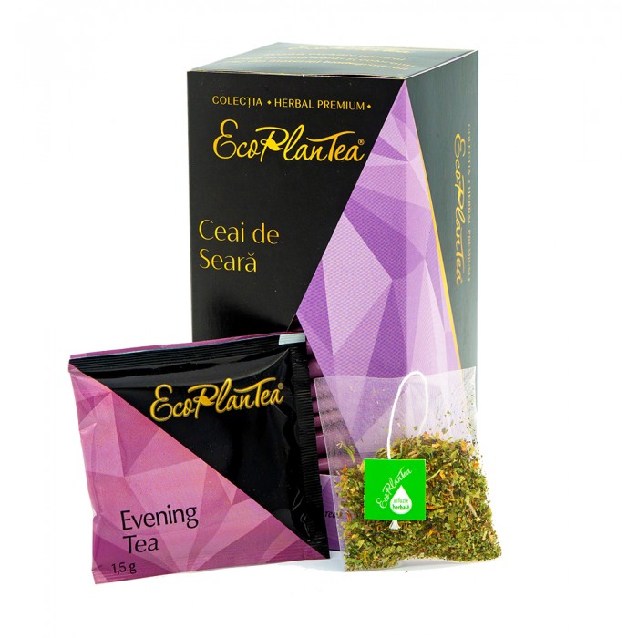 Doctor-Farm EcoPlanTea Ceai din Plante De Seară Premium 20 x 1,5 g