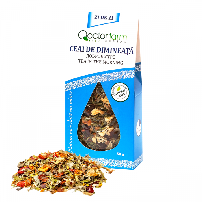 Doctor-Farm De Dimineață Ceai Verde Cu Plante Infuzie 50 g