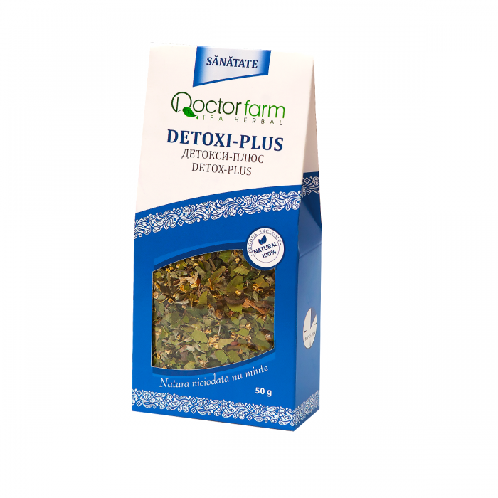 Doctor-Farm Detoxi-Plus 50 g Ceai Verde cu Plante