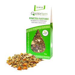 Doctor-Farm Finețea Naturii Nature's Delicacy 50 g Green Herbal Infusion Tea
