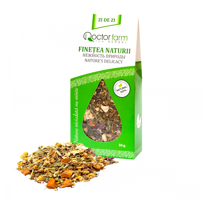 Doctor-Farm Finețea Naturii Nature's Delicacy 50 g Green and Herbal Tea