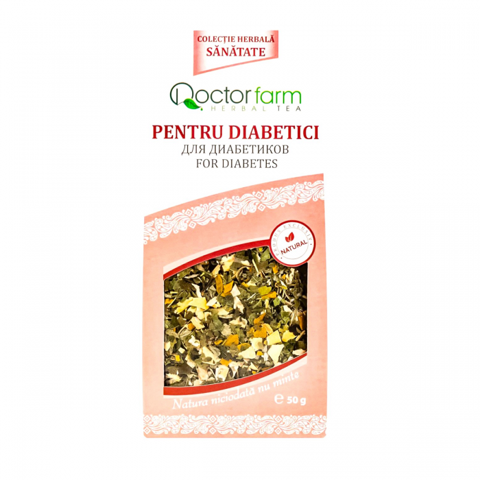 Doctor-Farm Pentru Diabetici For Diabetes 50 g Green and Herbal Tea