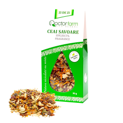 Doctor-Farm Savoare 50 g Ceai Verde cu Plante Naturale și Proaspete