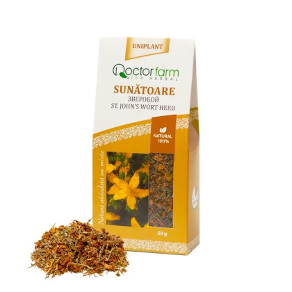 Doctor-Farm St. John's Wort Herb Natural Herbal Infusion Digestive 50 g