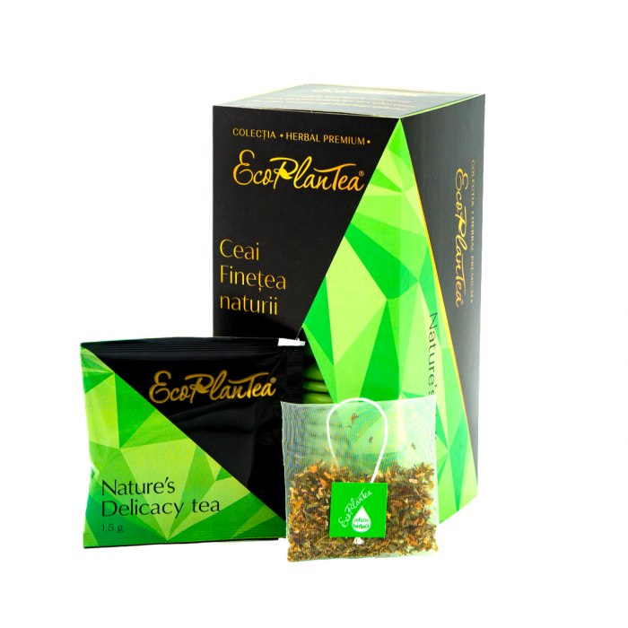 Doctor-Farm Finețea Naturii Nature's Delicacy 20 x 1,5 g Green and Herbal Tea Premium