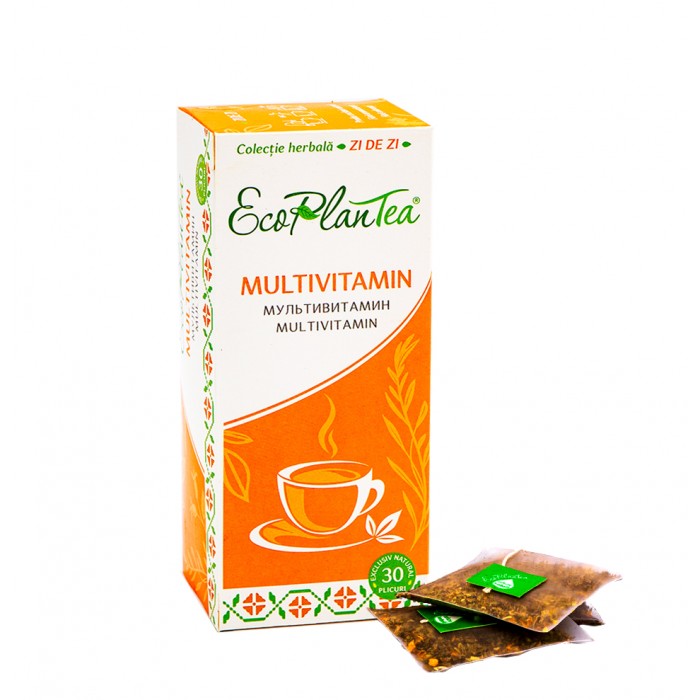Doctor-Farm EcoPlanTea Черный Чай Мультивитамин 30 x 1,5 г