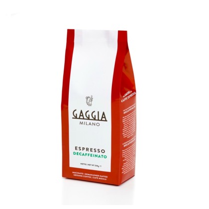 Gaggia Espresso Decaffeinato – Cafea Măcinată Fără Cofeină 250 g