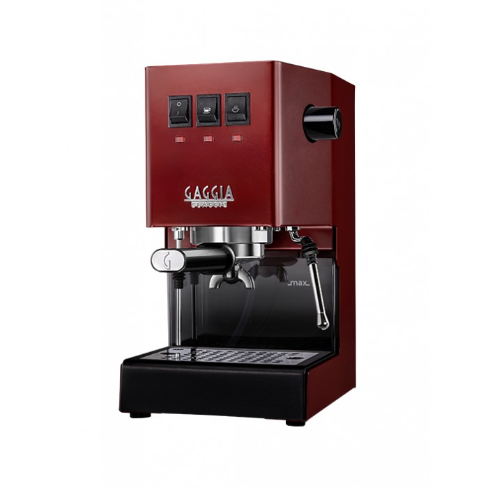 Gaggia New Classic Red Professional Espresso Machine Mini