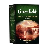 Greenfield English Edition Negru Rafinat 100 g Ceai Infuzie