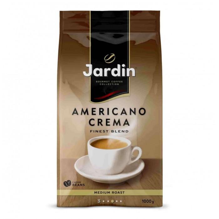 Jardin Americano Crema Gourmet 1000 g Coffee Beans