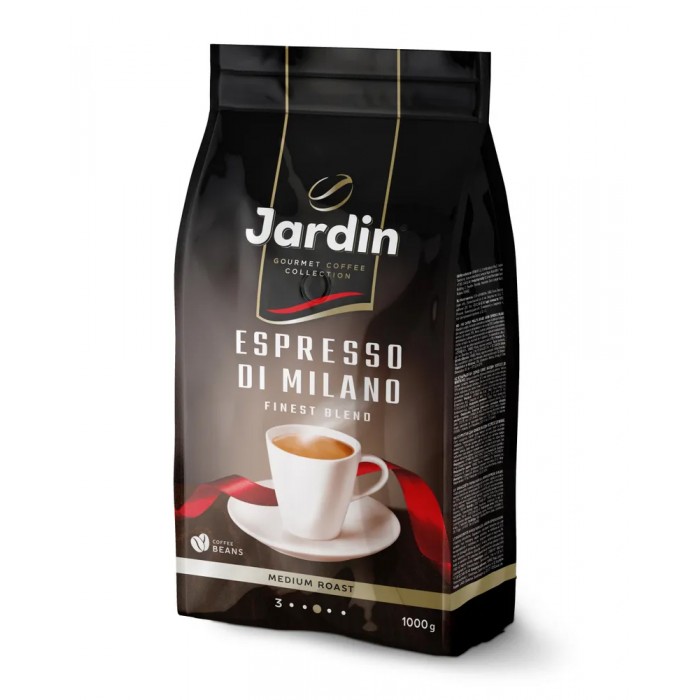 Jardin Espresso Di Milano Gourmet Кофе Зерна 1000 г