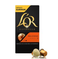 LOR Delizioso № 5 Интенсивный и Изящный Кофе Nespresso 52 г 10 Капсул
