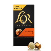 LOR Delizioso nr 5 Delicată și Rafinată Cafea Nespresso 52 g 10 Capsule