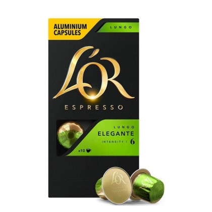 LOR Elegante – Light & Aromatic Espresso Nespresso® 52 g 10 Capsules