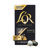 LOR Ristretto – Espresso Intens și Aromat Nespresso 52 g 10 Capsule