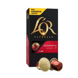 LOR Splendente – Cafea Echilibrată și Catifelată Nespresso 52 g 10 Capsule