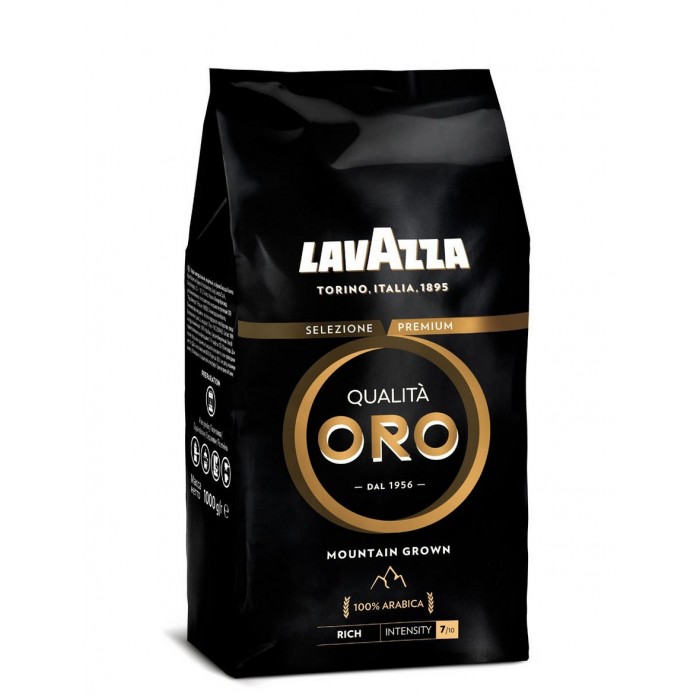 Lavazza Qualita Oro Mountain 100 % Arabica 1000 g Cafea Boabe