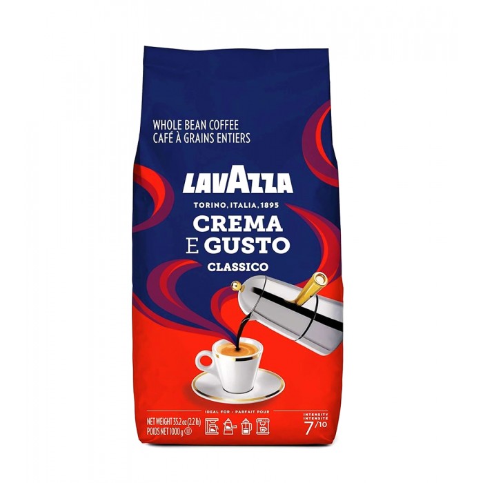 Lavazza Crema e Gusto Classico Espresso 1000 g Coffee Beans