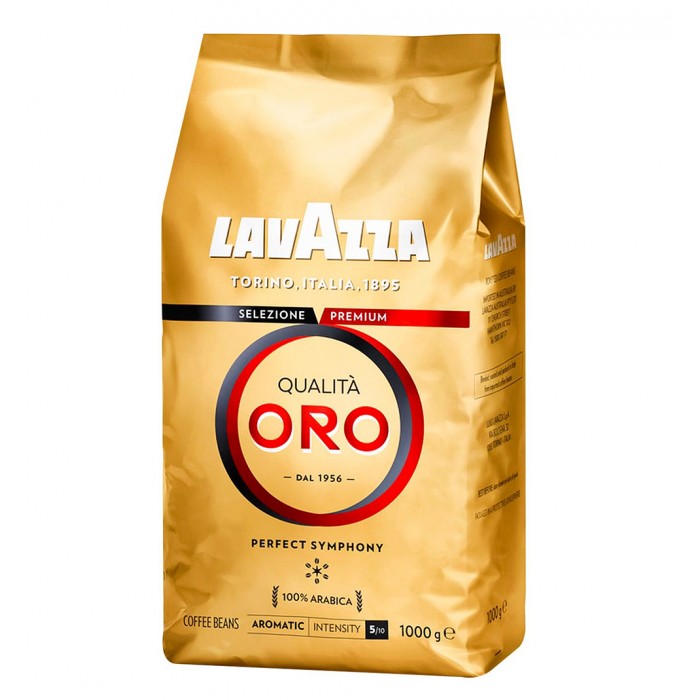 Lavazza Qualita Oro 100 % Arabica Cafea Boabe 1000 g