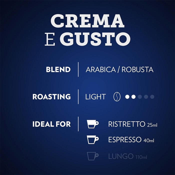 Lavazza Crema e Gusto Nespresso 10 Капсул 57 г