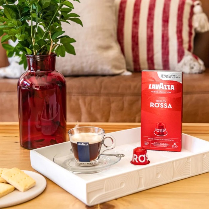 Lavazza Qualita Rossa Nespresso Ароматная и Гладкая 10 Капсул 57 г