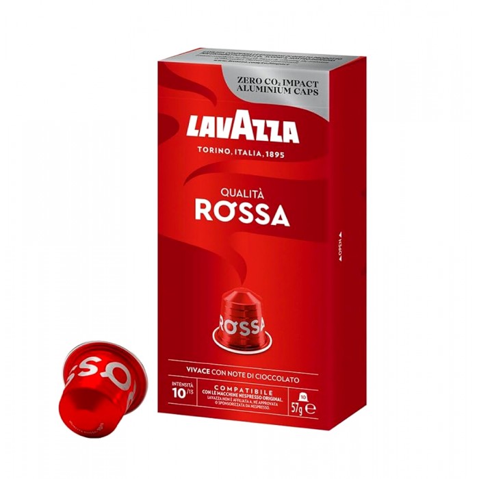 Lavazza Qualita Rossa Nespresso Aromată și Netedă 10 Capsule 57 g