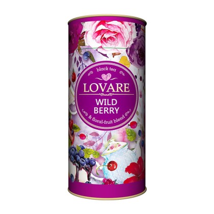 Lovare Wild Berry Infusion Tea Refreshing Fruit 80 g