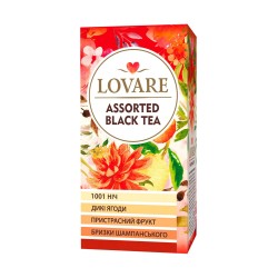 Lovare Assorted Black Tea Colecție de Ceai Negru 24*2 g