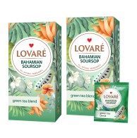 Lovare Bahamian Soursop 24 x 2 g Ceai Pliculețe cu Gust Exotic