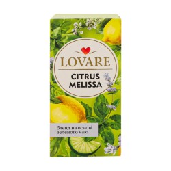 Lovare Citrus Melissa 24 x 2 г Пакетированный Чай Мелиса и Цитрусы