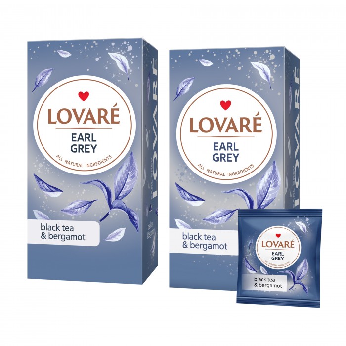 Lovare Earl Grey Чай с Бергамотом 24*2 г