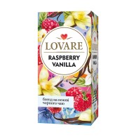 Lovare Raspberry Vanilla 24 x 2 г Пакетированный Чай Малина Ваниль
