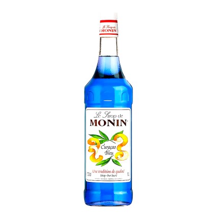 Monin Sirop Blue Curacao Curacao Albastru 0.7 L Gust Citrice Exotice