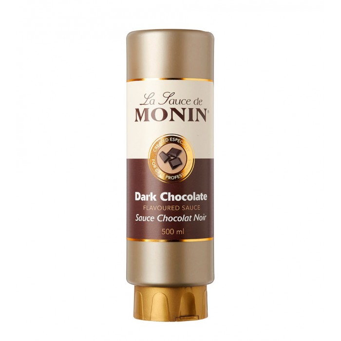 Monin Sauce Topping Dark Chocolate 500 ml