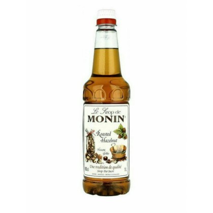 Monin Sirop Roasted Hazelnut Alune Prăjite 1 L PET Gust Bogat de Alune