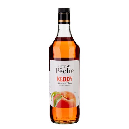Keddy Sirop Peach Piersici 1 L Gust Suculent și Aromat