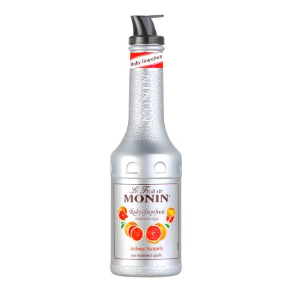 Monin Piure Grapefruit Ruby 1 L – Gust Răcoritor și Ușor Amar