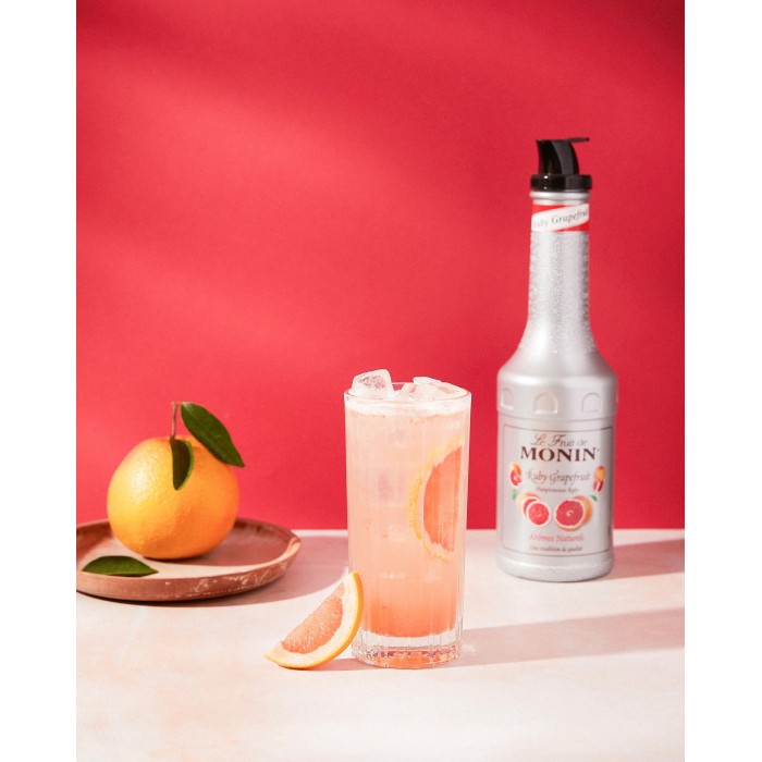 Monin Piure Grapefruit Ruby 1 L – Gust Răcoritor și Ușor Amar Monin Piure Grapefruit Ruby 1 L – Gust Răcoritor și Ușor Amar