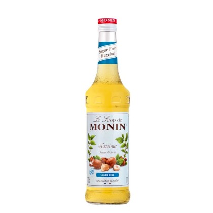 Monin Syrup Hazelnut Sugar-Free Rich Nuttiness 700 ml