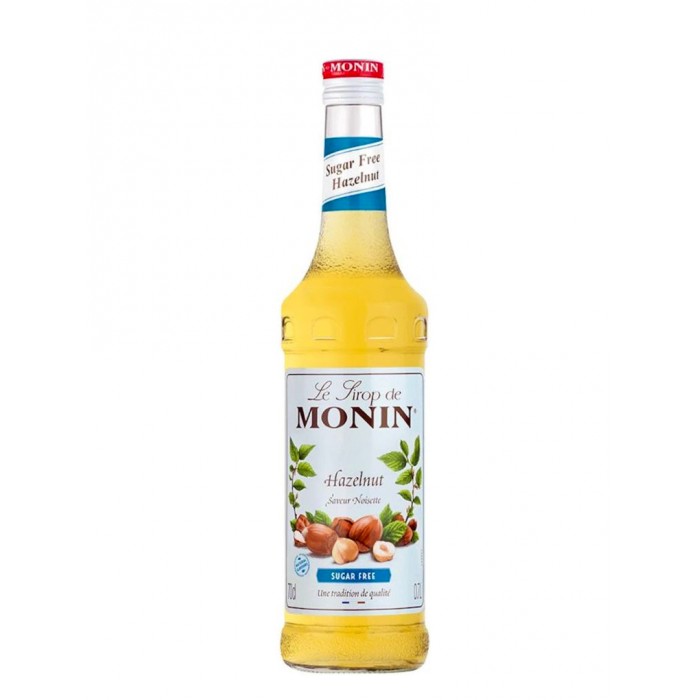 Monin Syrup Hazelnut Sugar-Free Rich Nuttiness 700 ml