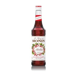 Monin Sirop Cranberry Merișoare 0.7 L Gust Acrișor și Fructat