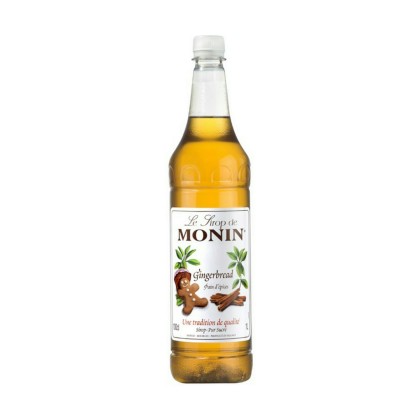 Monin Sirop Gingerbread Turtă Dulce 1 L PET Aromă Condimentată