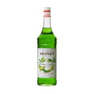 Monin Сироп Green Banana Зеленый Банан Легкий Сладкий Вкус 1000 мл