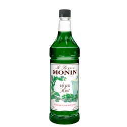 Monin Green Mint Fresh Syrup Cool Mint 1000 ml